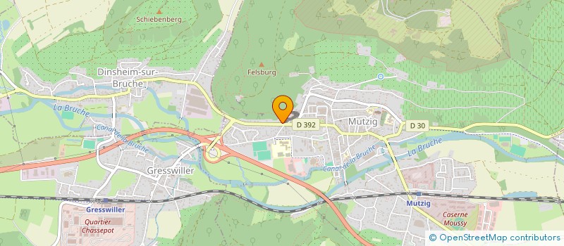 localisation de l'entreprise EUROP FLASH SYSTEMS à MUTZIG