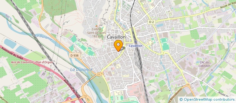 localisation de l'entreprise EUROP GARDIENNAGE à CAVAILLON