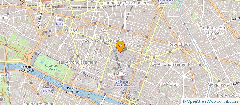 localisation de l'entreprise EUROP HERMENEUTIQUE INFORMATIQ à PARIS