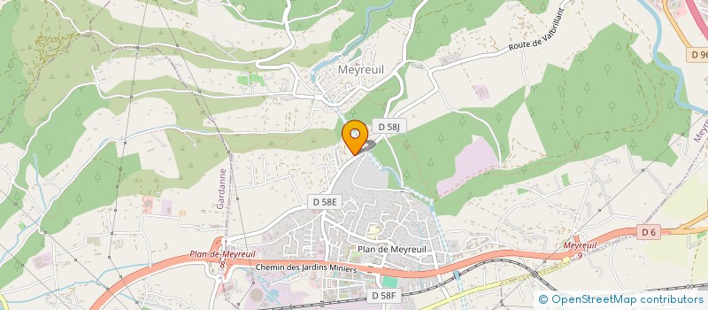 localisation de l'entreprise EUROP'IMMO  MEYREUIL