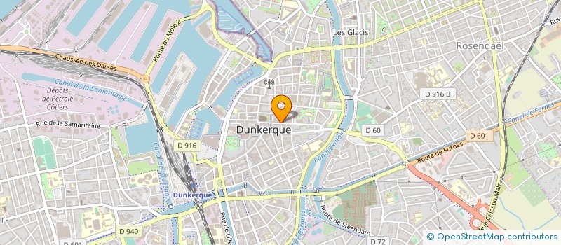 localisation de l'entreprise EUROP IMPORT MUSIC à DUNKERQUE