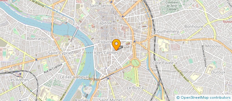 localisation de l'entreprise EUROP INTER IMMO à TOULOUSE
