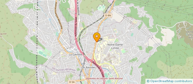 localisation de l'entreprise EUROP ISOLATION à MARSEILLE