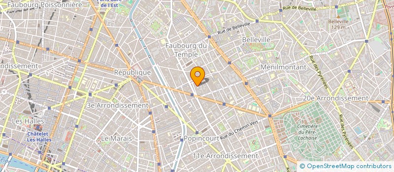 localisation de l'entreprise EUROP MECANIQ INGENIER ALAIN LECOURT  PARIS