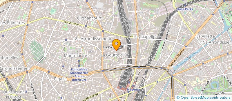 localisation de l'entreprise EUROP NET  PARIS