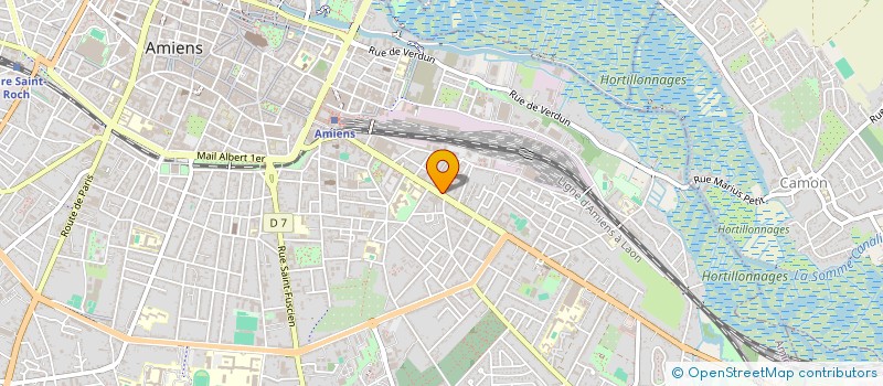 localisation de l'entreprise EUROP PRESSE à AMIENS