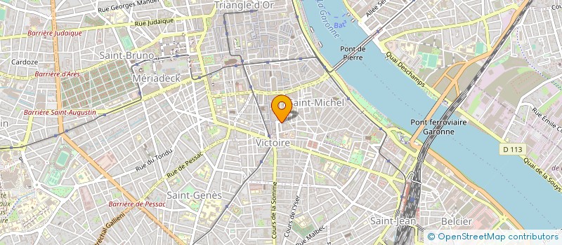 localisation de l'entreprise EUROP' RAID PETROCORE - ERP  BORDEAUX