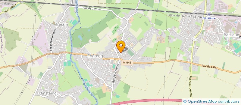 localisation de l'entreprise EUROP'RAID - VERY RAID TRIP  CHERENG