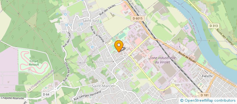 localisation de l'entreprise EUROP'SPICE à SAINT-VINCENT-DES-BOIS