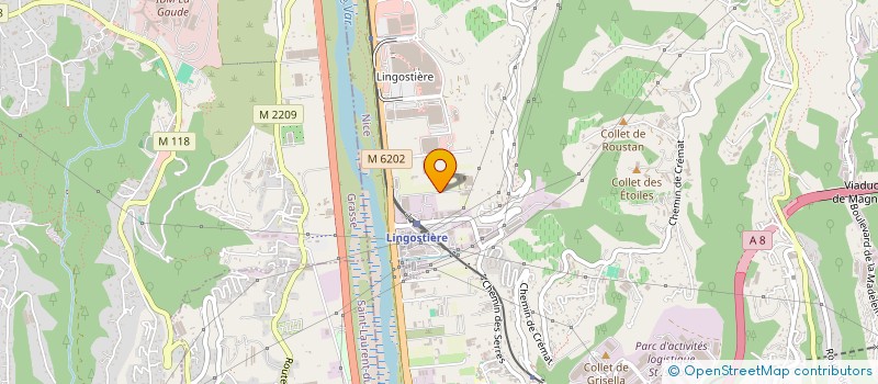 localisation de l'entreprise EUROP'TRAVAUX ETANCHEITE  NICE