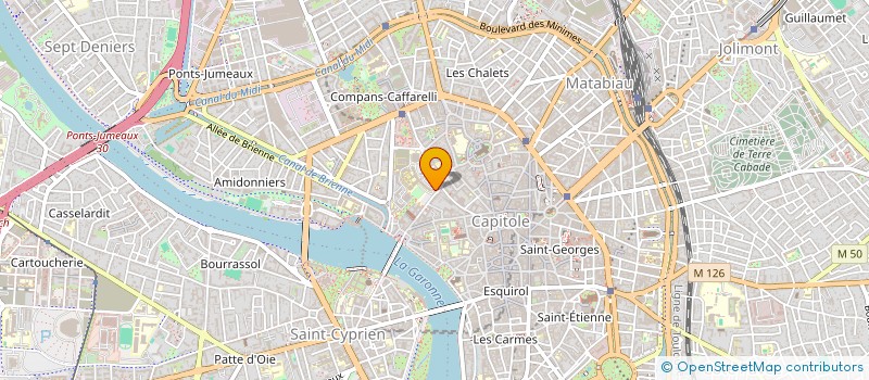 localisation de l'entreprise EUROPA à TOULOUSE