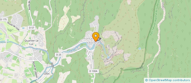localisation de l'entreprise EUROPA  FONTAINE-DE-VAUCLUSE