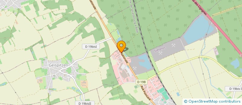 localisation de l'entreprise EUROPA ABRIS DE PISCINES à SIERENTZ