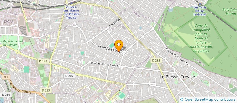 localisation de l'entreprise EUROPA CARP à CHAMPIGNY-SUR-MARNE