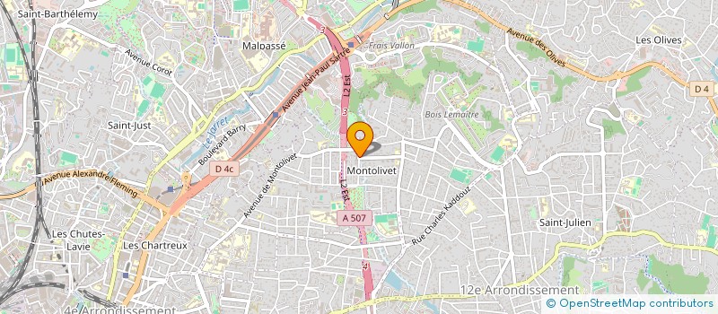 localisation de l'entreprise EUROPA CONFI 2000 à MARSEILLE