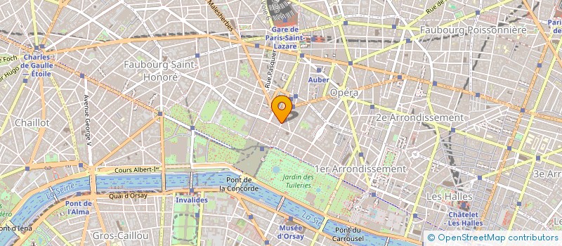 localisation de l'entreprise EUROPA DISTRIBUTION à PARIS