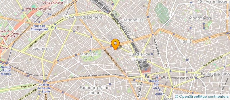 localisation de l'entreprise EUROPA FINANCE  PARIS