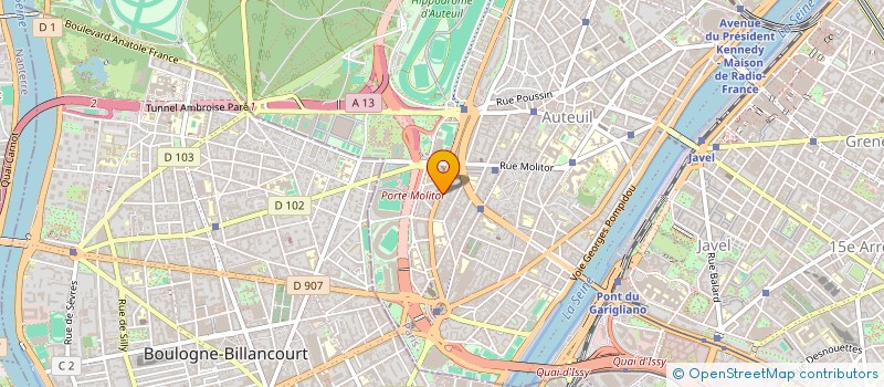 localisation de l'entreprise EUROPA FLATS  PARIS