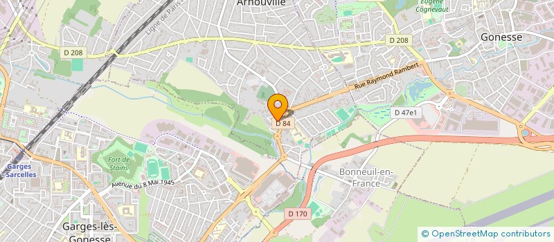 localisation de l'entreprise EUROPA GARDEN  VILLIERS-LE-BEL