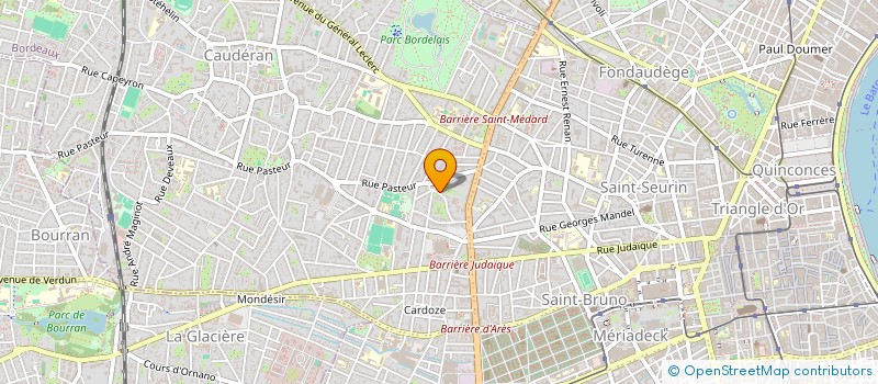 localisation de l'entreprise EUROPA GREEN  BORDEAUX