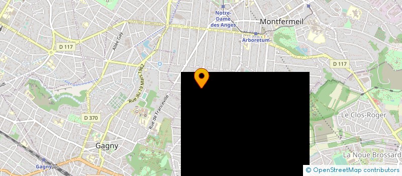 localisation de l'entreprise EUROPA IMMOBILIER à MONTFERMEIL