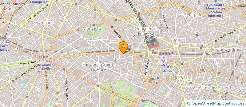 localisation de l'entreprise EUROPA INTERCLUSTER à PARIS