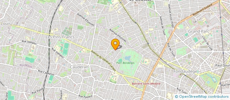 localisation de l'entreprise EUROPA STRATEGY CONSULTING  BORDEAUX