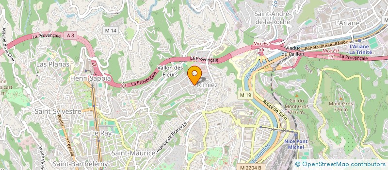 localisation de l'entreprise EUROPA SUSTAINABILITY BUSINESS PARTNERS (ESBP)  NICE