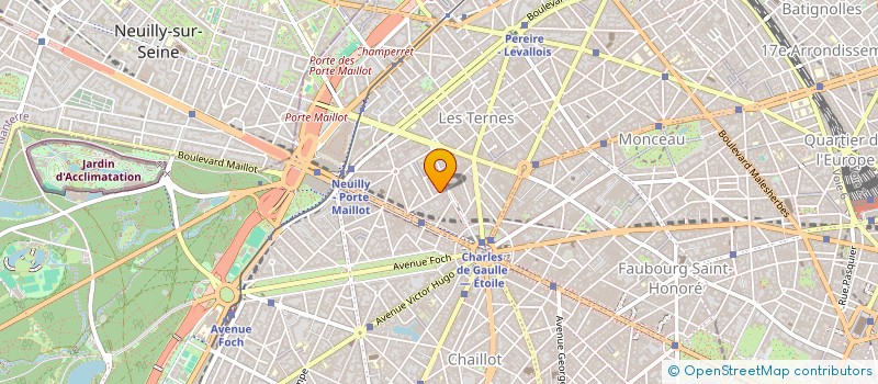 localisation de l'entreprise EUROPA T.V. à PARIS