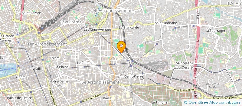 localisation de l'entreprise EUROPABAT à MARSEILLE 4EME