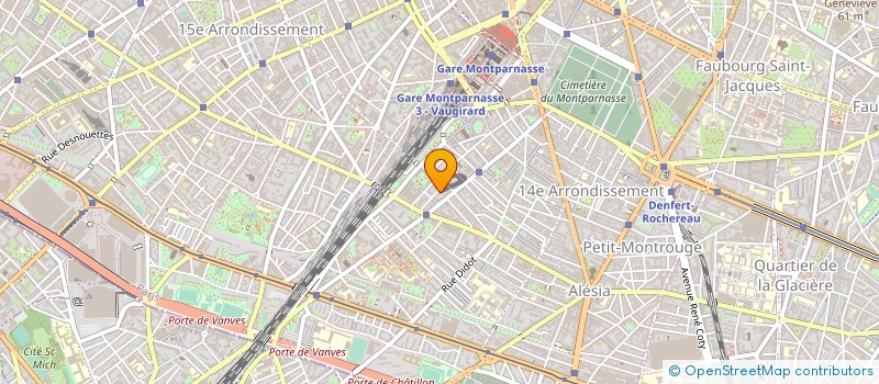 localisation de l'entreprise EUROPAC à PARIS