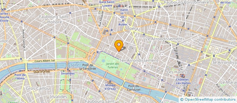 localisation de l'entreprise EUROPAC à PARIS