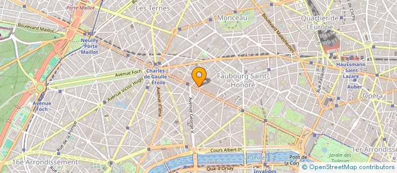 localisation de l'entreprise EUROPAC à PARIS