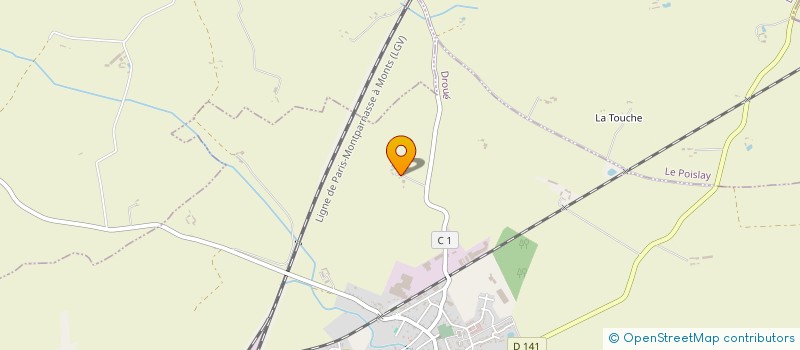 localisation de l'entreprise EUROPAC'NET  DROUE