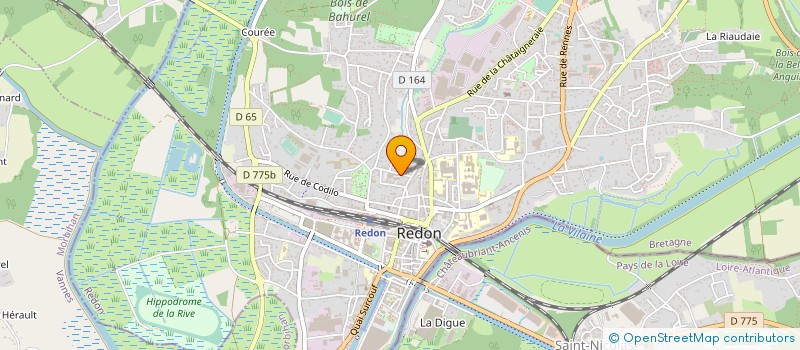 localisation de l'entreprise EUROPACIFIC DEVELOPPEMENT  REDON