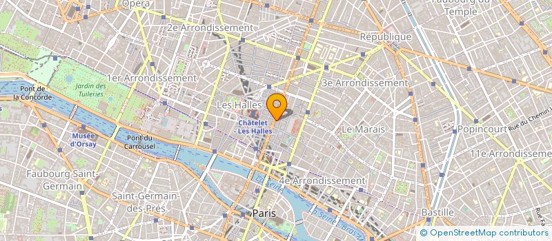 localisation de l'entreprise EUROPACTIV à PARIS