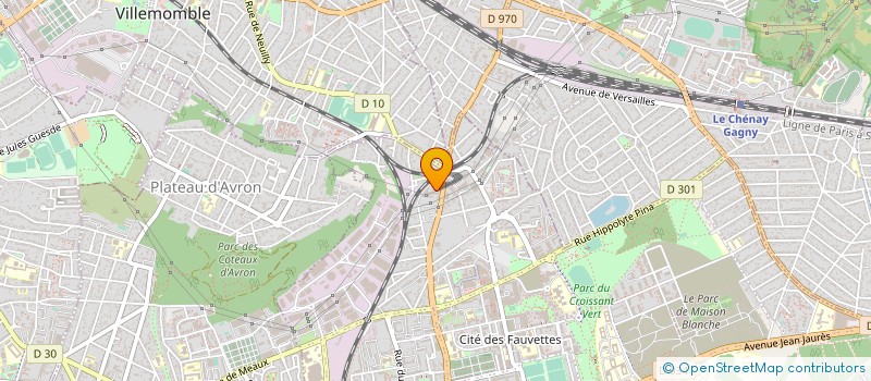 localisation de l'entreprise EUROPAGI à NEUILLY-SUR-MARNE