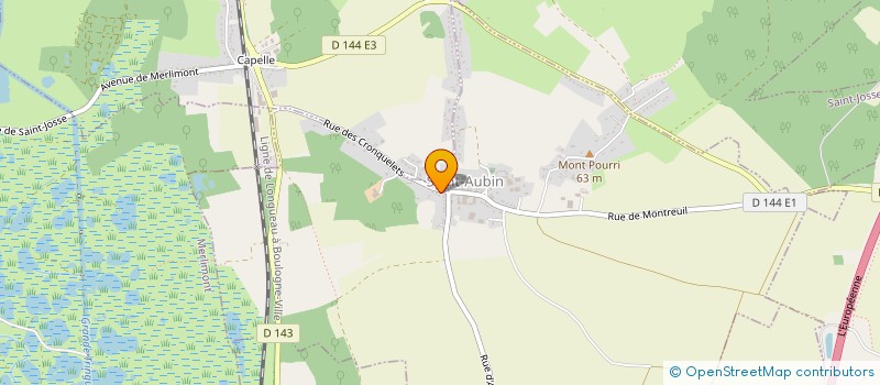 localisation de l'entreprise EUROPAL LOISIRS à SAINT-AUBIN