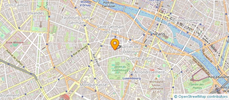 localisation de l'entreprise EUROPARCS à PARIS