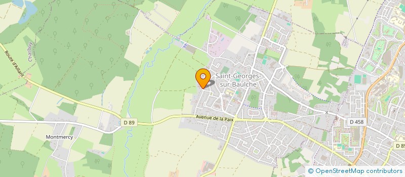 localisation de l'entreprise EUROPARIS  SAINT-GEORGES-SUR-BAULCHE