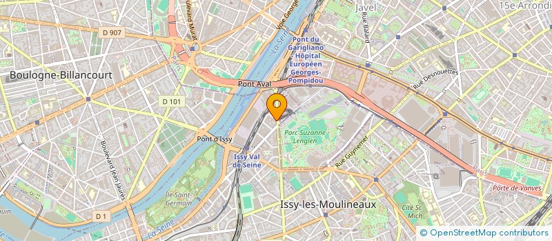 localisation de l'entreprise EUROPASAT FRANCE à PARIS