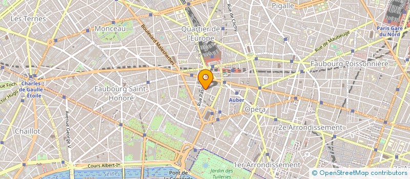 localisation de l'entreprise EUROPATES à PARIS
