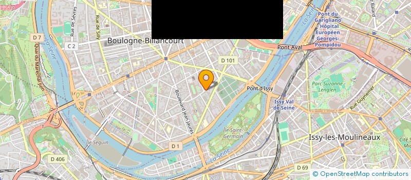 localisation de l'entreprise EUROPAVIE à BOULOGNE-BILLANCOURT