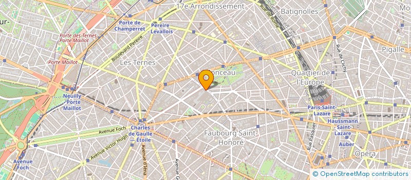 localisation de l'entreprise EUROPE 1992  PARIS