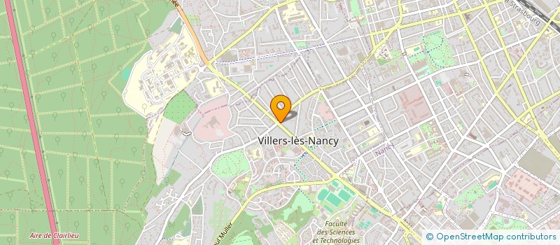 localisation de l'entreprise EUROPE 2 à VILLERS-LES-NANCY