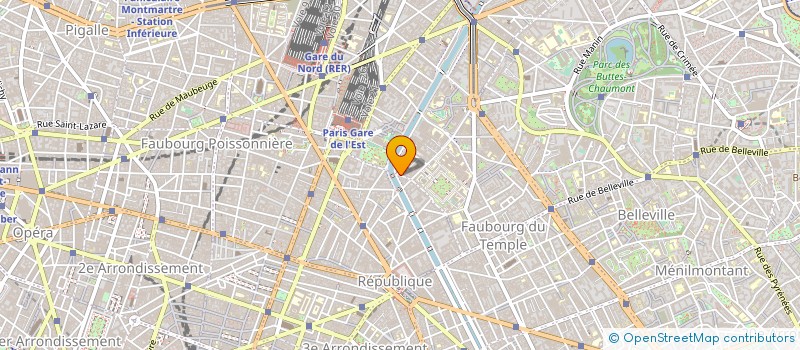 localisation de l'entreprise EUROPE à PARIS