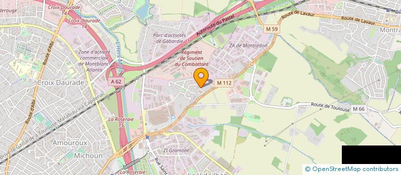 localisation de l'entreprise EUROPE ACCESSOIRES CARAVANES à L'UNION