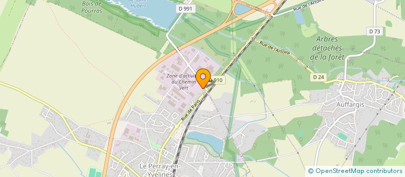 localisation de l'entreprise EUROPE AUTO 78 à LE PERRAY-EN-YVELINES
