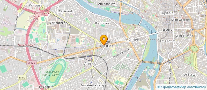 localisation de l'entreprise EUROPE AVENIR à TOULOUSE