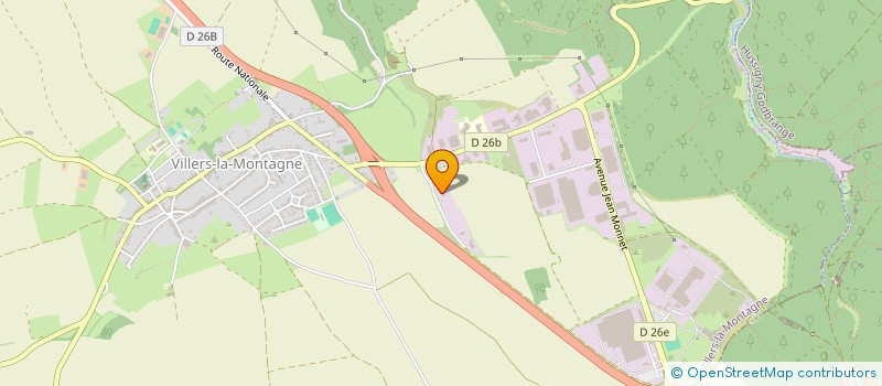 localisation de l'entreprise EUROPE BATIMENT  VILLERS-LA-MONTAGNE